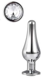 Dream Toys Plug Anal Bijou Silver Pleasure S