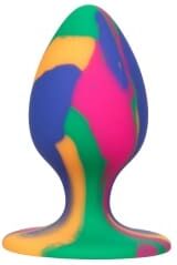 CalExotics Plug Anal Tie-Dye Cheeky Medium