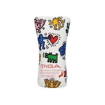 Tenga Masturbateur Keith Haring Soft Tube Cup