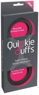 Générique Menottes Silicone Quickie Cuffs Medium - Couleur : Noir