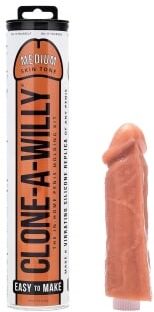 Clone A Willy Vibromasseur personnalisable Medium Tone