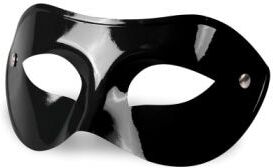 Ouch! Masque Effet Cuir Noir