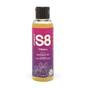 Stimul8 Huile de Massage S8 Vitalize 125 ml