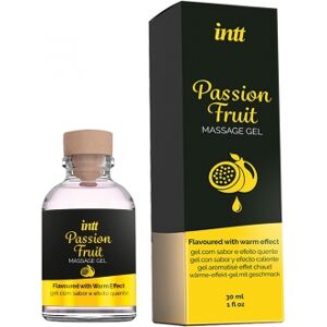 intt Gel de Massage Embrassable Chauffant Fruit de la Passion 30 ml