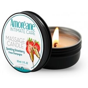 Amoreane Bougie de Massage Sparkling Strawberry