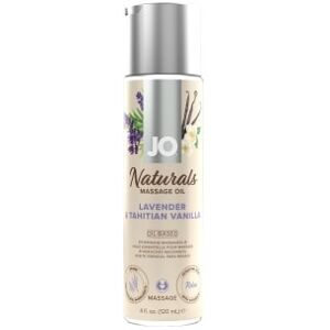 System JO Huile de Massage Naturals Lavender et Tahitian Vanilla 120 ml