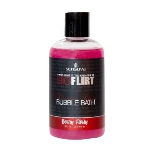 Sensuva Bain Moussant aux Pheromones Big Flirt Berry Flirty 237 ml