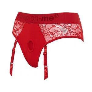 Strap-on-Me Harnais Lingerie Diva Rouge - Taille : XL