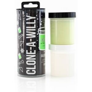 Clone A Willy Recharge Silicone Phosphorescent pour Clone-A-Willy 226 g - Couleur : Vert