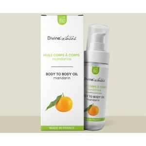 Divinextases Huile corps a corps mandarine bio 100 ml