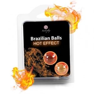 Secret Play Boules de Massage Chauffantes Brazilian Balls x2