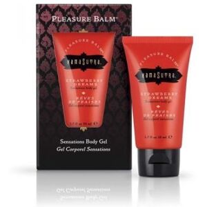 Kama Sutra Gel Corporel Sensations Pleasure Balm - Parfum : Fraise Sauvage