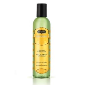Kama Sutra Huile de Massage Naturals 236 ml - Parfum : Noix de Coco Ananas