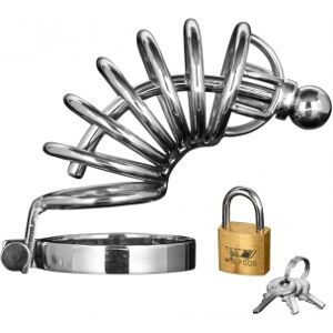 Master Series Cage de Chastete Asylum 6 Ring