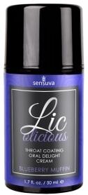 Sensuva Crème Oral Delight Lic-O-Licious Muffin aux Myrtilles