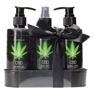 CBD by PharmQuests Coffret Soin CBD Infused Thé Vert et