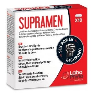 Labophyto Aphrodisiaque Supramen 10 Gélules