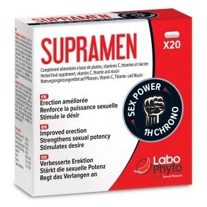 Labophyto Aphrodisiaque Supramen 20 Gélules