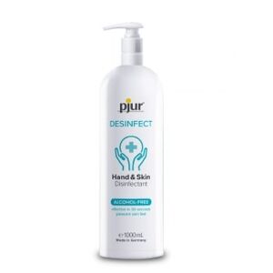 Pjur Gel Desinfectant Mains et Peau Sans Alcool Desinfect 1 Litre