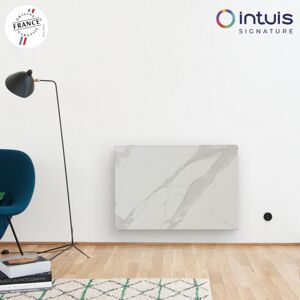 INTUIS Signature Radiateur À Inertie Keramos Nativ Horizontal 2000w Marbre Blanc- Intuis Signature K164117