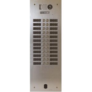 URMET Plaque Video Alu 2r 24 Bp 2 Voice - Urmet V83/224