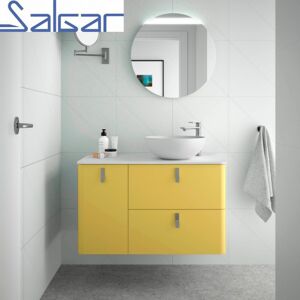 Meuble De Salle De Bains 900 Gauche Paja Uniiq - Salgar 24656