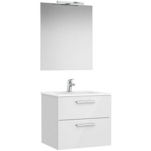 Victoria Pack 2 Tiroirs 600mm Blanc Brillant - Roca A851602806