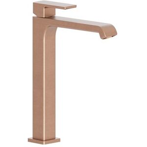 Lavabo Quadri S Mitigeur Haut Avec Vidage Updown Or Rose Brosse Pvd Robinetterie Quadri S Cristina Ondyna Qs22834p