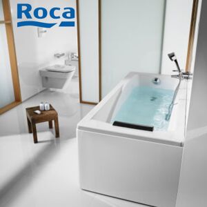 Baignoire Acrylique Rectangulaire Hall Blanc 1700x750 - A248162000 Roca