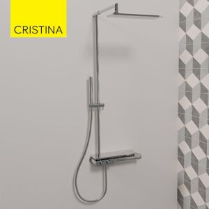 Colonne De Douche Thermostatique Chrome Thermo Up - Cristina Ondyna Xt48651