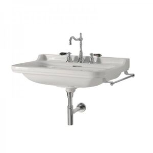 Lavabo Ceramique Waldorf A Suspendre Ou Sur Pieds Laiton 100-55 Cm - Cristina Ondyna Wd10055