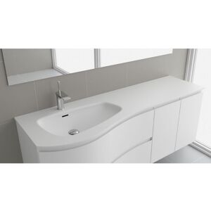 Plan Vasque Mam 1510 Schrankelement Links Solid Surface - Salgar 91123