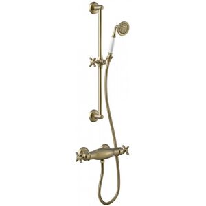 Kit De Douche Thermostatique · Barre Coulissante Long. 600 Mm. · Douchette Anti - Tres 24216402lm