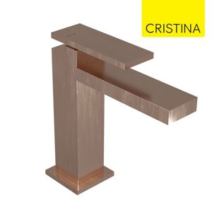 CRISTINA ONDYNA Mitigeur Lavabo Monotrou Or Rose Brossé Tabula - Cristina Ondyna Ta22034p