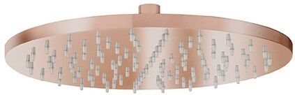 Pomme De Douche Ronde Diametre 30 Laiton Or Rose Brosse Pvd Robinetterie Italy - Cristina Ondyna Pd55834p