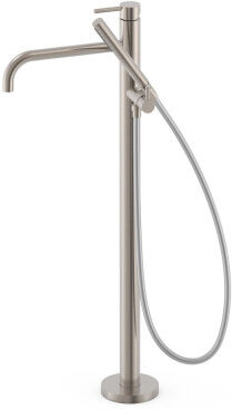 Mitigeur Sur Pied Pour Baignoire Et Douche1 Colonne Verticale Acier - Tres 26247005ac