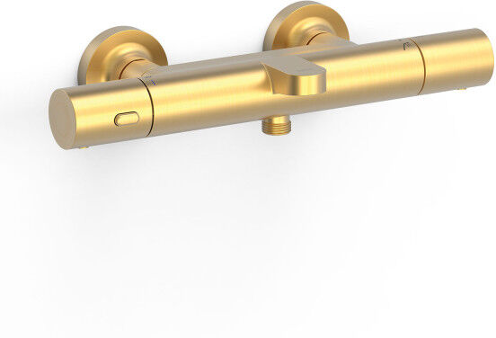 Robinet Thermostatique Mural Pour Baignoire Et Douchesans Accessoires Or Mat 24k - Tres 19017402om