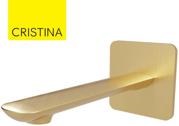 Bec De Remplissage De Baignoire Or Brossé Foil - Cristina Ondyna Fl48496p