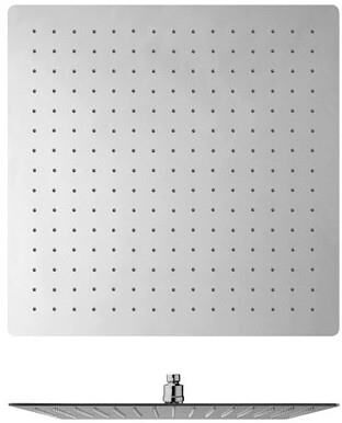 Pomme De Douche Sandwich Carree 400 Mm Inox Anticalcaire - Cristina Ondyna Sc40051