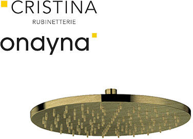 Pomme De Douche Ronde Diametre 30 Laiton Vieux Bronze Mat - Cristina Ondyna Pd55893