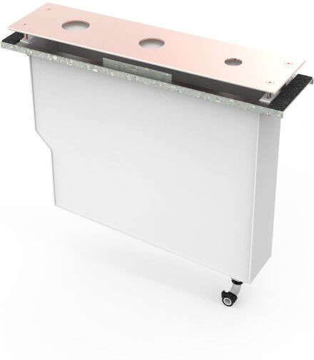 Réservoir Pour Robinetterie De Rebord De Baignoire Or Rose 24k - Tres 20024501op