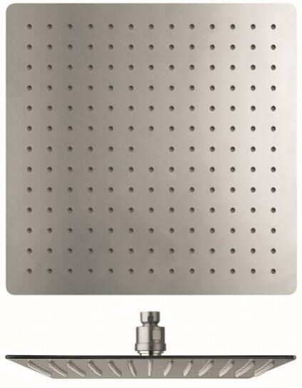 Pomme De Douche Sandwich Plus Carre 300 Mm Finition Inox - Cristina Ondyna Sc30028