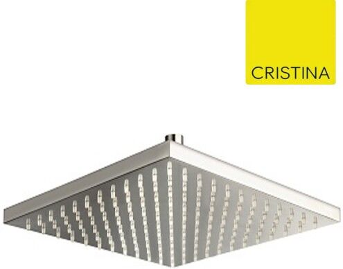 Pomme De Douche Carree 30x30 Laiton Chrome - Cristina Ondyna Pd55751