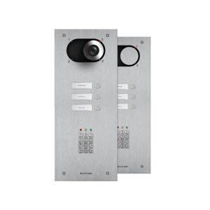Facade Switch 3 Boutons, Clavier Électronique - Comelit Ix0103kp