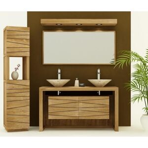 Walk Meuble de salle de bain groix sentani l120 en teck