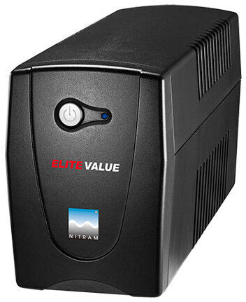 Nitram - Onduleur Elite Value 600E-GP NITRAM (600 VA / 360 W) Nitram - Onduleur Elite Value 600E-GP NITRAM (600 VA / 360 W)