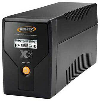 INFOSEC Onduleur X3 Ex Lcd USB-650 Va - Infosec