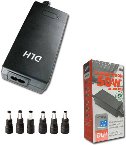 DLH - Alimentation secteur 50W universelle Notebook 7-12' DY-AI1545N pour DLH - Alimentation secteur 50W universelle Notebook 7-12' DY-AI1545N pour