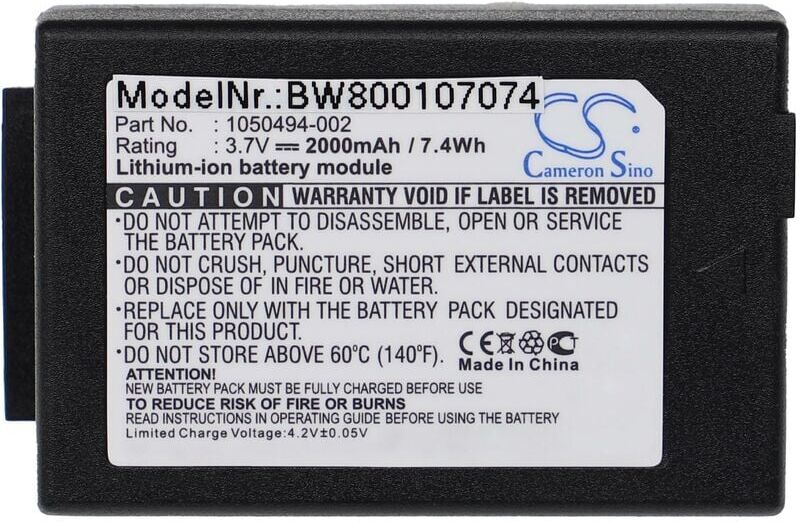 VHBW Batterie vhbw 3000mAh pour Psion Teklogix 1050494 7525 7525C 7527 G1 G2 WA3006 VHBW Batterie vhbw 3000mAh pour Psion Teklogix 1050494 7525 7525C 7527 G1 G2 WA3006