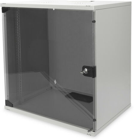 DIGITUS DN-19 12-U-S-1 - Rack monté sur le mur - 100 kg - Gris - Acier - 48,3 cm (19) DIGITUS DN-19 12-U-S-1 - Rack monté sur le mur - 100 kg - Gris - Acier - 48,3 cm (19)